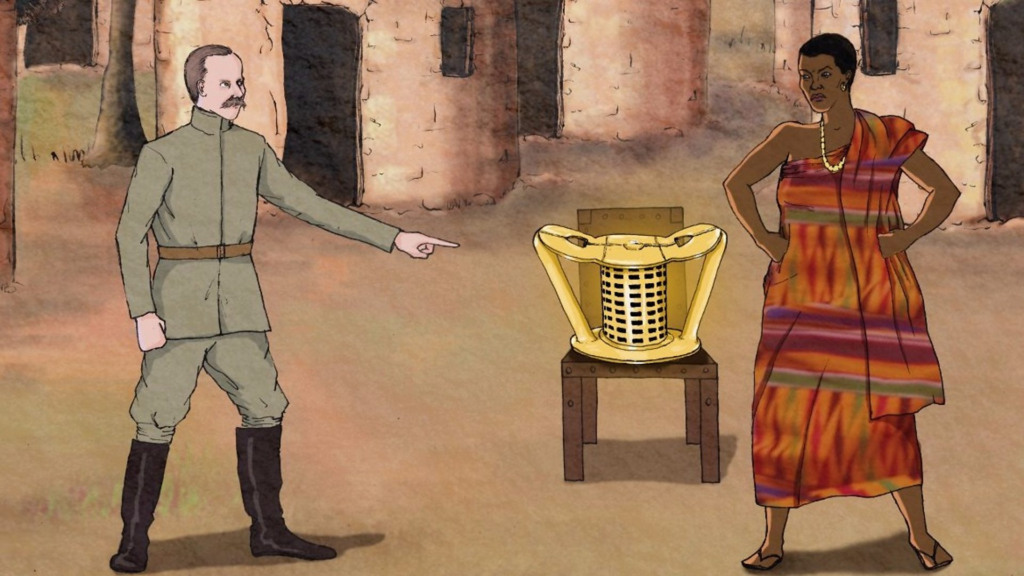 Yaa Asantewaa and the golden stool