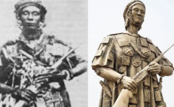 Yaa Asantewaa and her statue