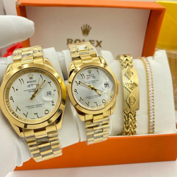 Complete Rolex Set for Couples