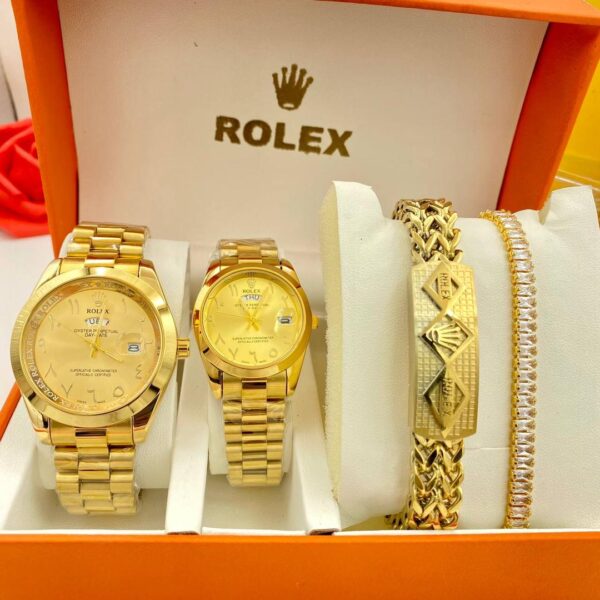 Complete Rolex Set for Couples