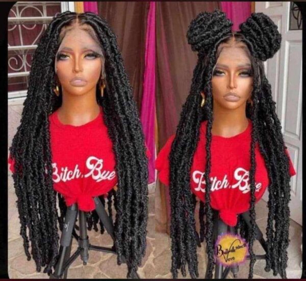 Faux locs wig