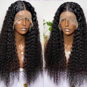 T Frontal Human Hair Blend With High Quality