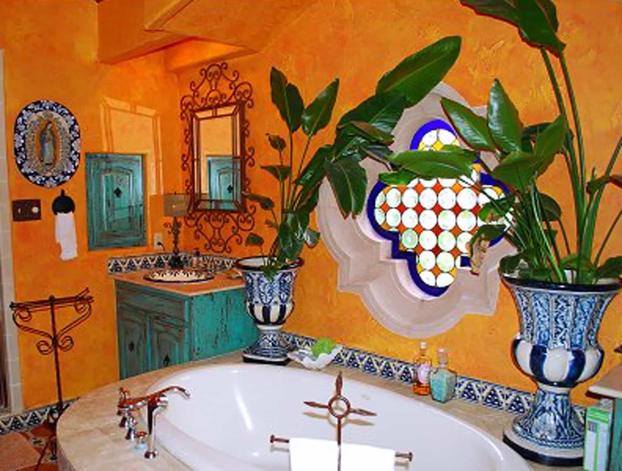 Mexican bathroom 