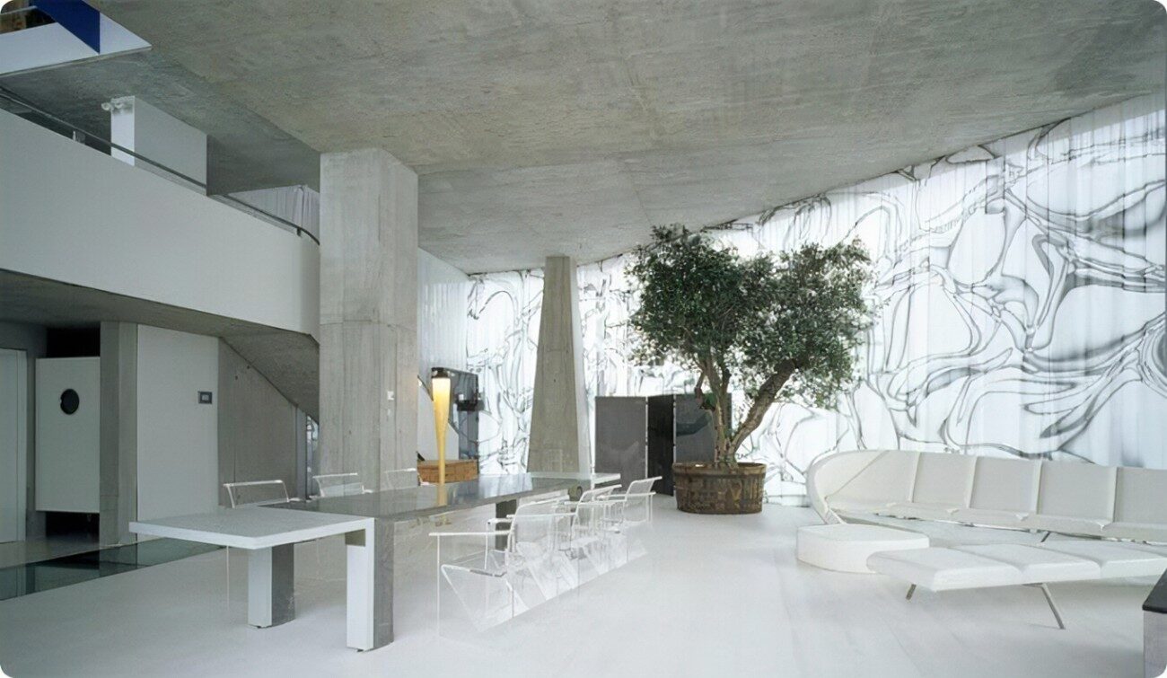brutalist interior design