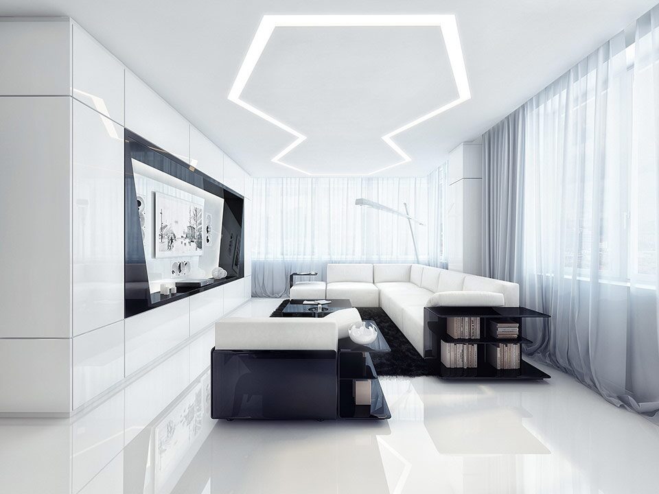futuristic interior design