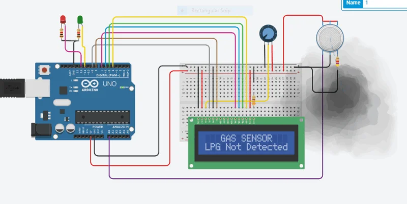 IoT smart gas detector