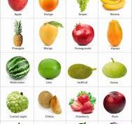 types of fruits 
