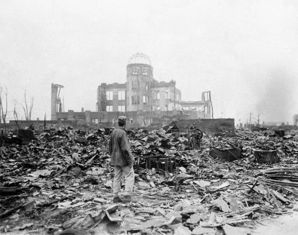 Hiroshima after Atomic Bombing