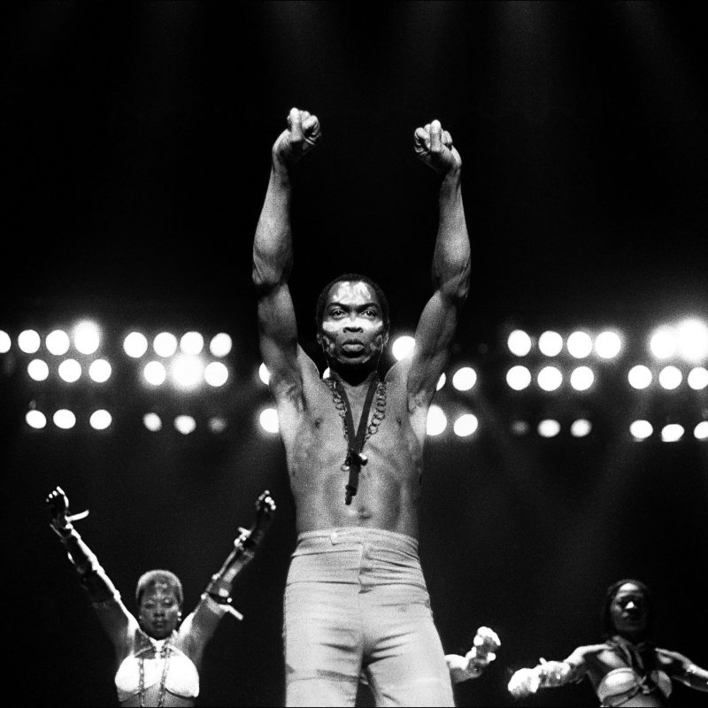 Iconic image of fela