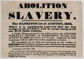 The Abolition of Slavery