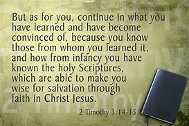 2 Timothy 3:14-15