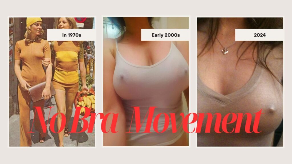 The No Bra Movement history