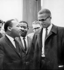 Malcolm X only meeting with Martin Luther King Jr