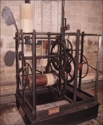 The Salisbury Cathedral clock, built in 1386