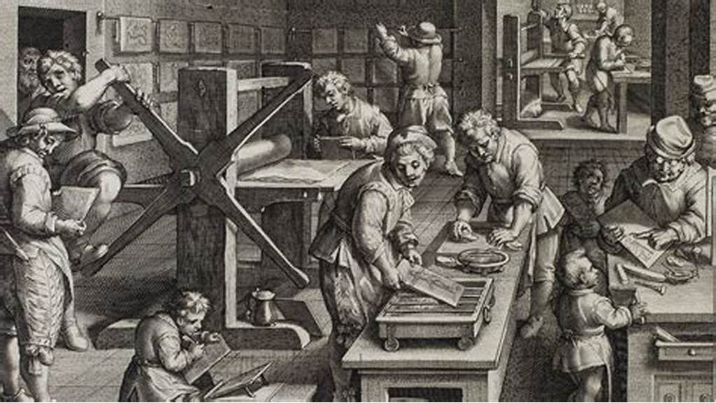 The Printing Press (c. 1440 CE)